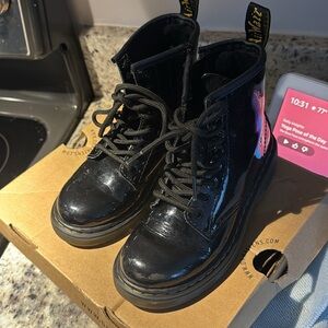 Dr Marten - Patent Leather Boots kids